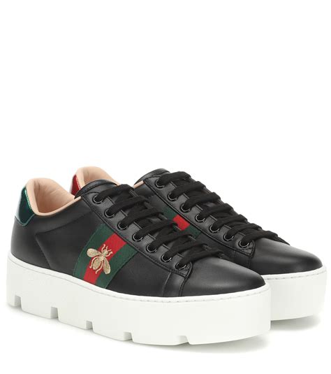 gucci women's black ace sneakers|Gucci ace sneakers women's sale.